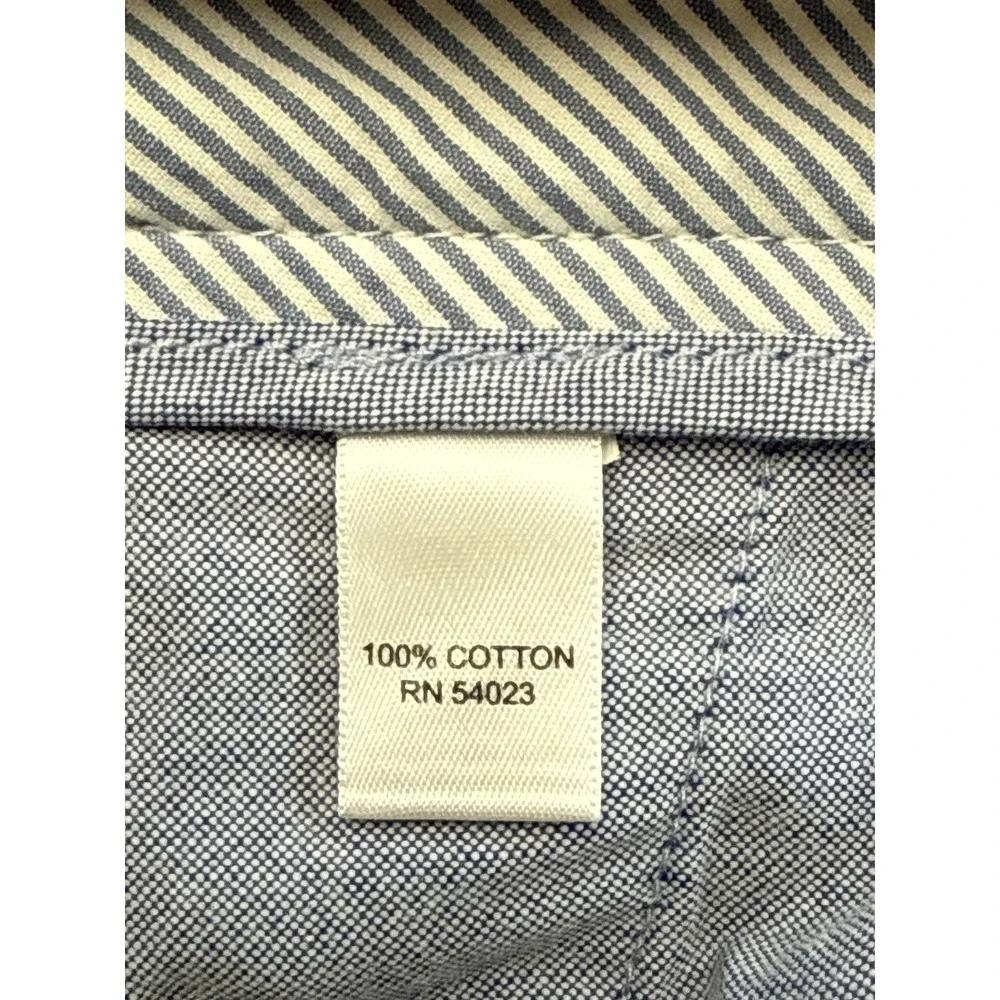 Banana Republic S/ Shorts Mens 36 Yellow Striped 100% Cotton Flat Front
